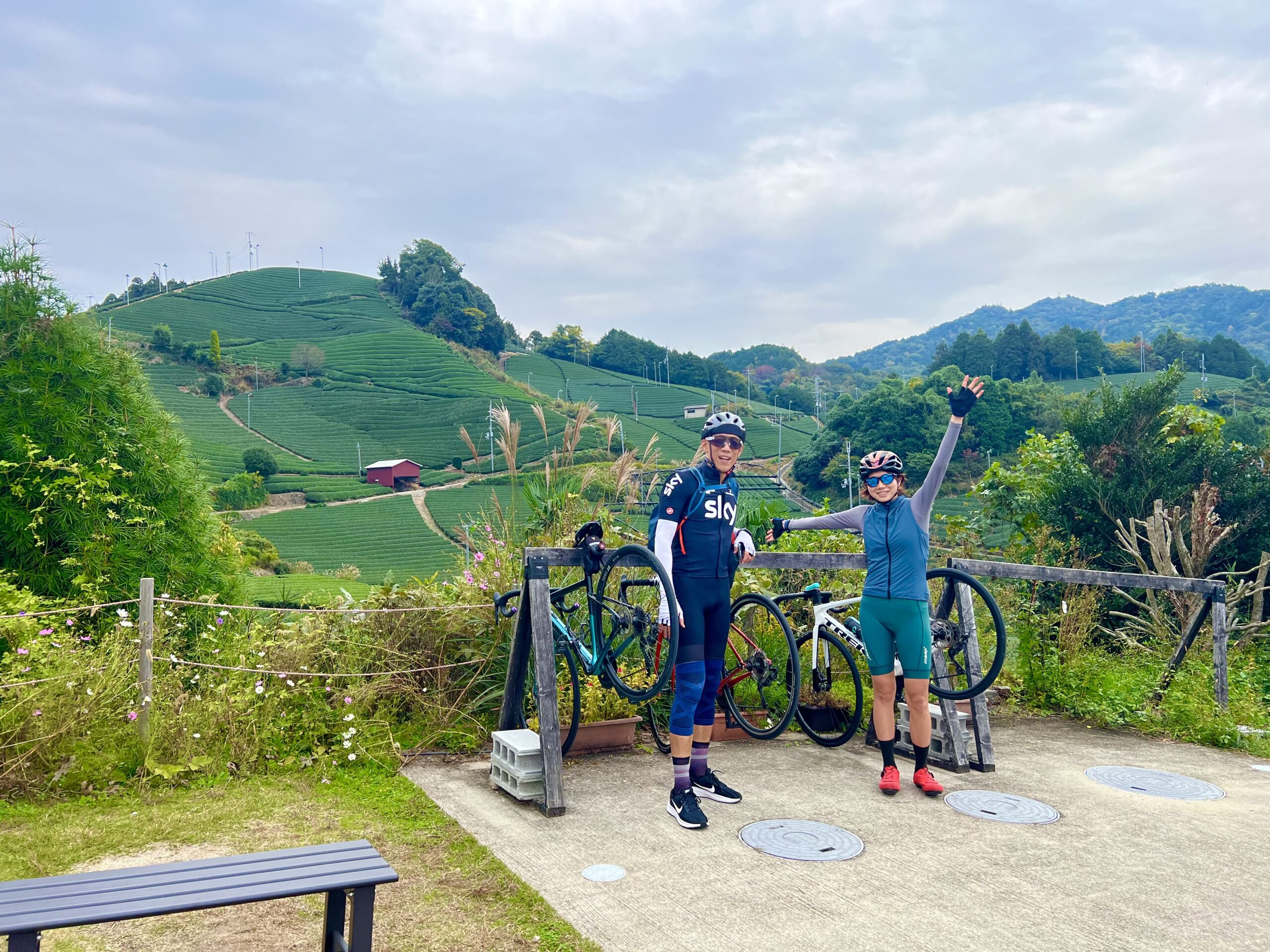 Cycling on the Kyoto Yamashiro Chaiku Cycle Route