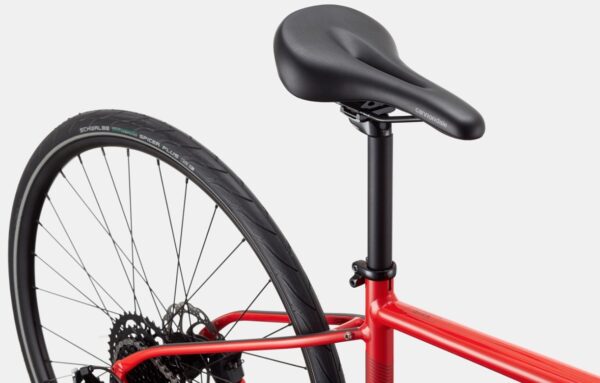 Cannondale Quick 4 Hybrid Bike – Rally Red (Large) – Lightweight Frame & Hydraulic Disc Brakes [Brand New] - Image 4