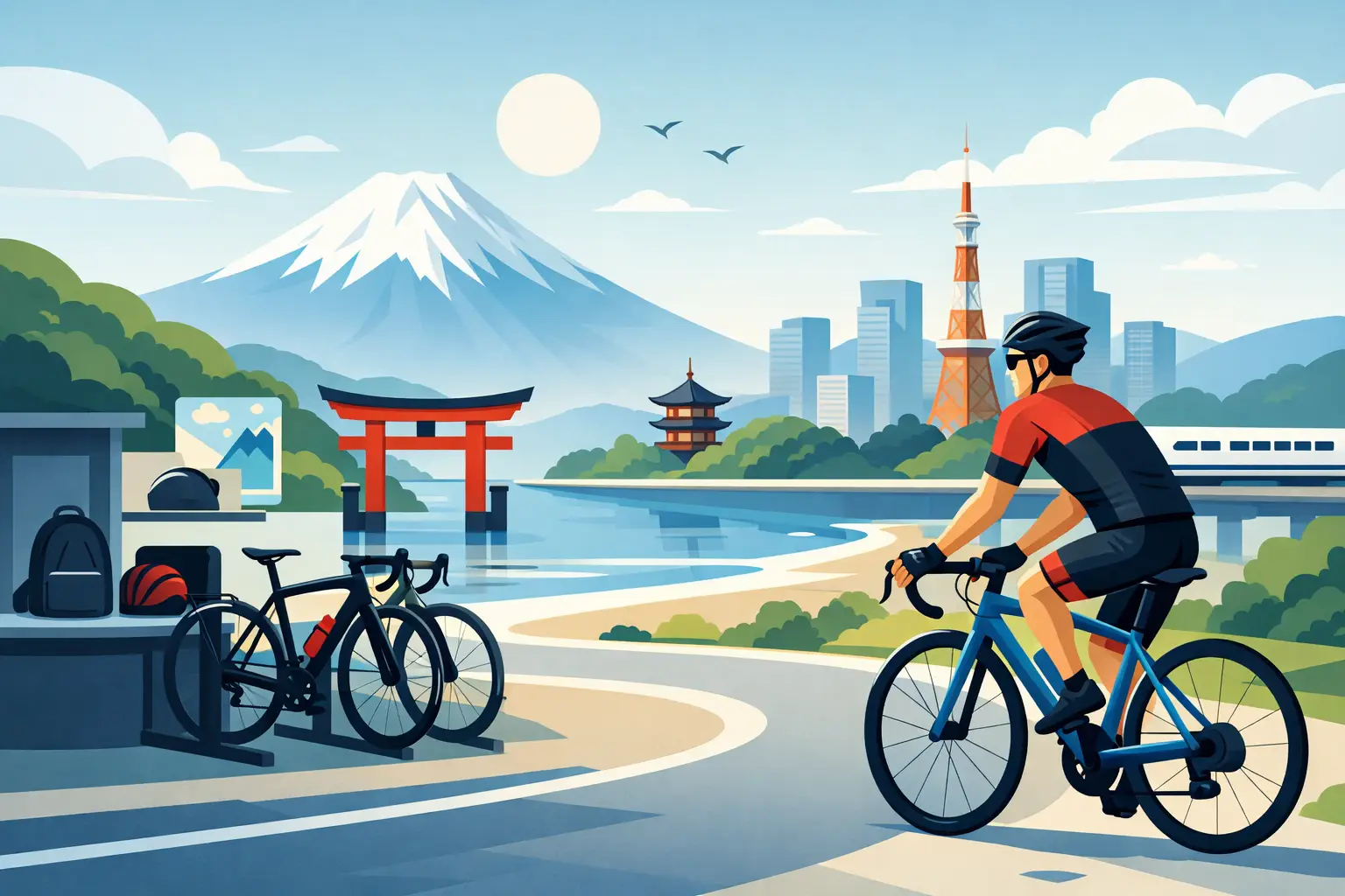 Road Bike Rental Japan for Independent Riders